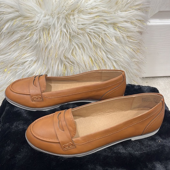 American eagle women’s loafers size 10 brown, faux leather - Picture 4 of 6
